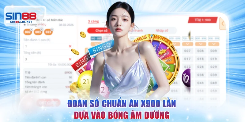 Đoán số chuẩn ăn thưởng x900 lần dựa vào bóng âm dương